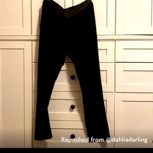 Catherine Malandrino black slacks. Size 12